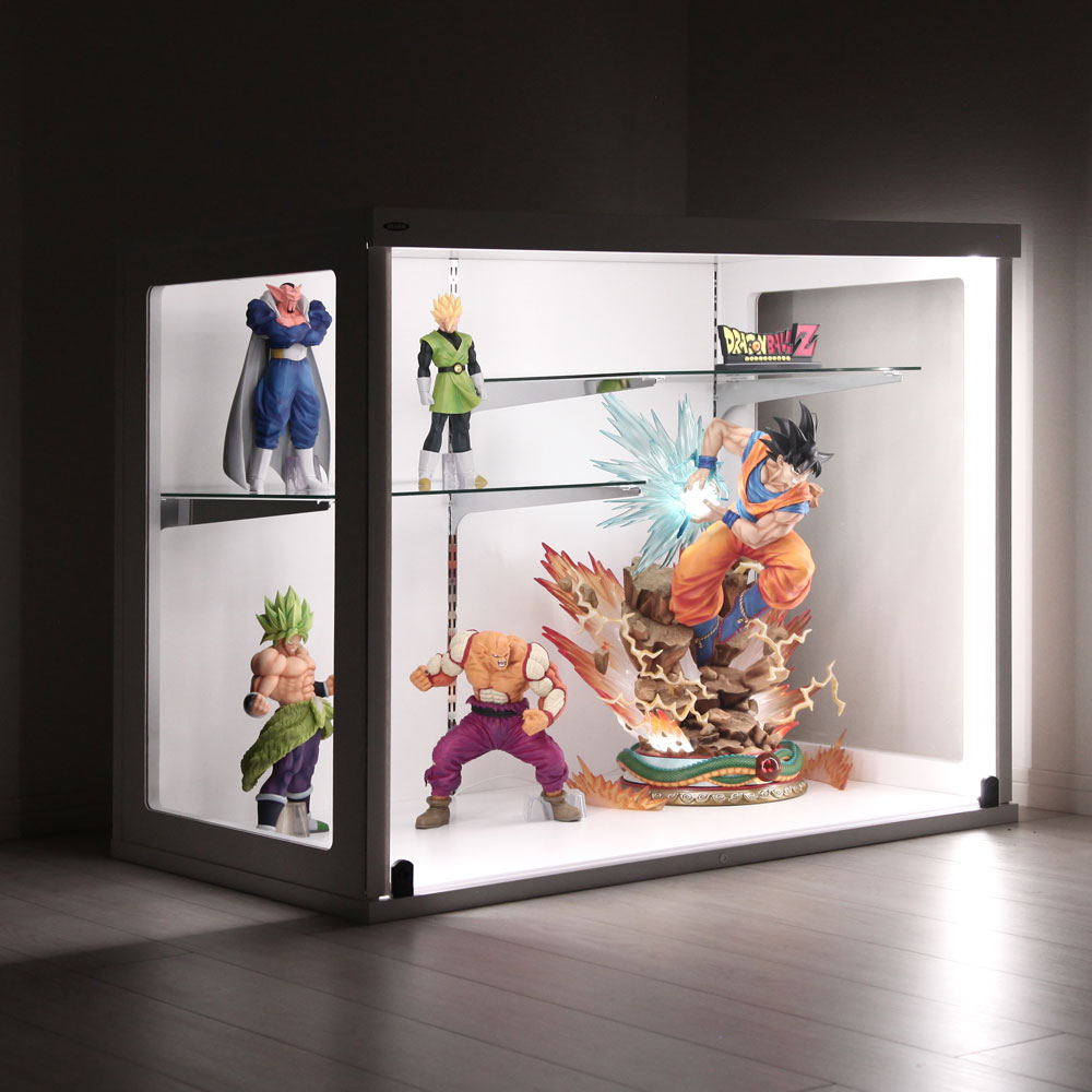 JAJAN コレクションラック 大容量 アクリル扉 奥行内寸60cm