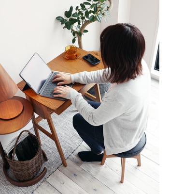 OAKER】ドレッサー＆スツール -toledo-｜M-3647｜収納付きのドレッサー