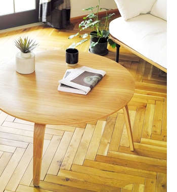 イームズ プライウッドコーヒーテーブル｜CTW｜選べる4色｜成形合板