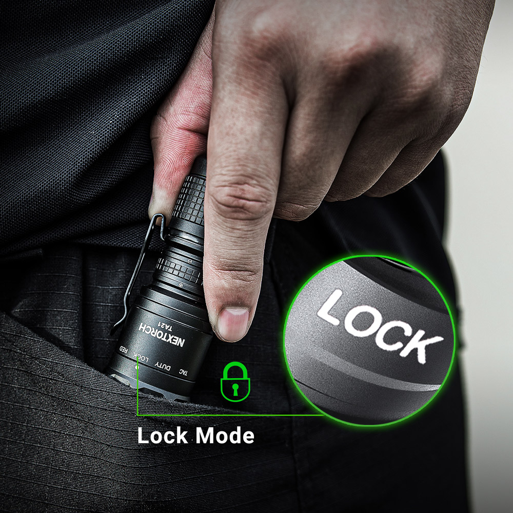 Nextorch ネクストーチ】 TA21 Tactical Flashlight