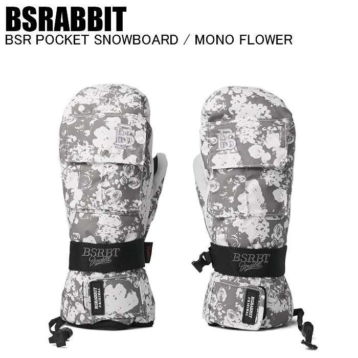 BSRABBIT ビーエスラビット BSR POCKET SNOWBOARD MONO FLOWER