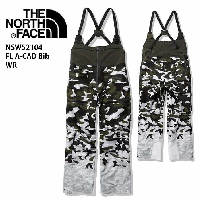 THE NORTH FACE ノースフェイス NSW52104 FL A-CAD BIB WR 21-22