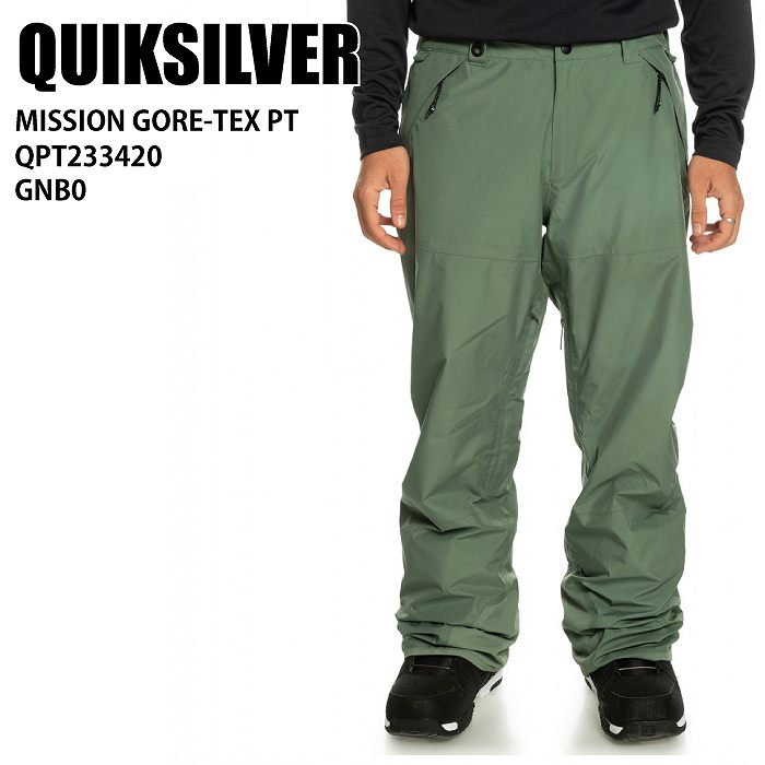 QUIKSILVER クイックシルバー QPT233420 MISSION GORE-TEX PT GNB0 23