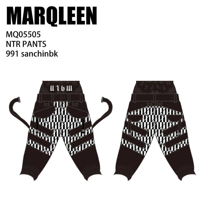 MARQLEEN マークリーン MQ05505 NTR PANTS 991 sanchinbk 24-25 ウエア