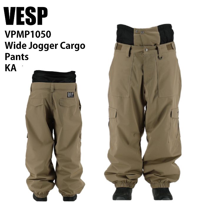 VESP べスプ VPMP1050 Wide Jogger Cargo Pants KA 24-25 ウエア