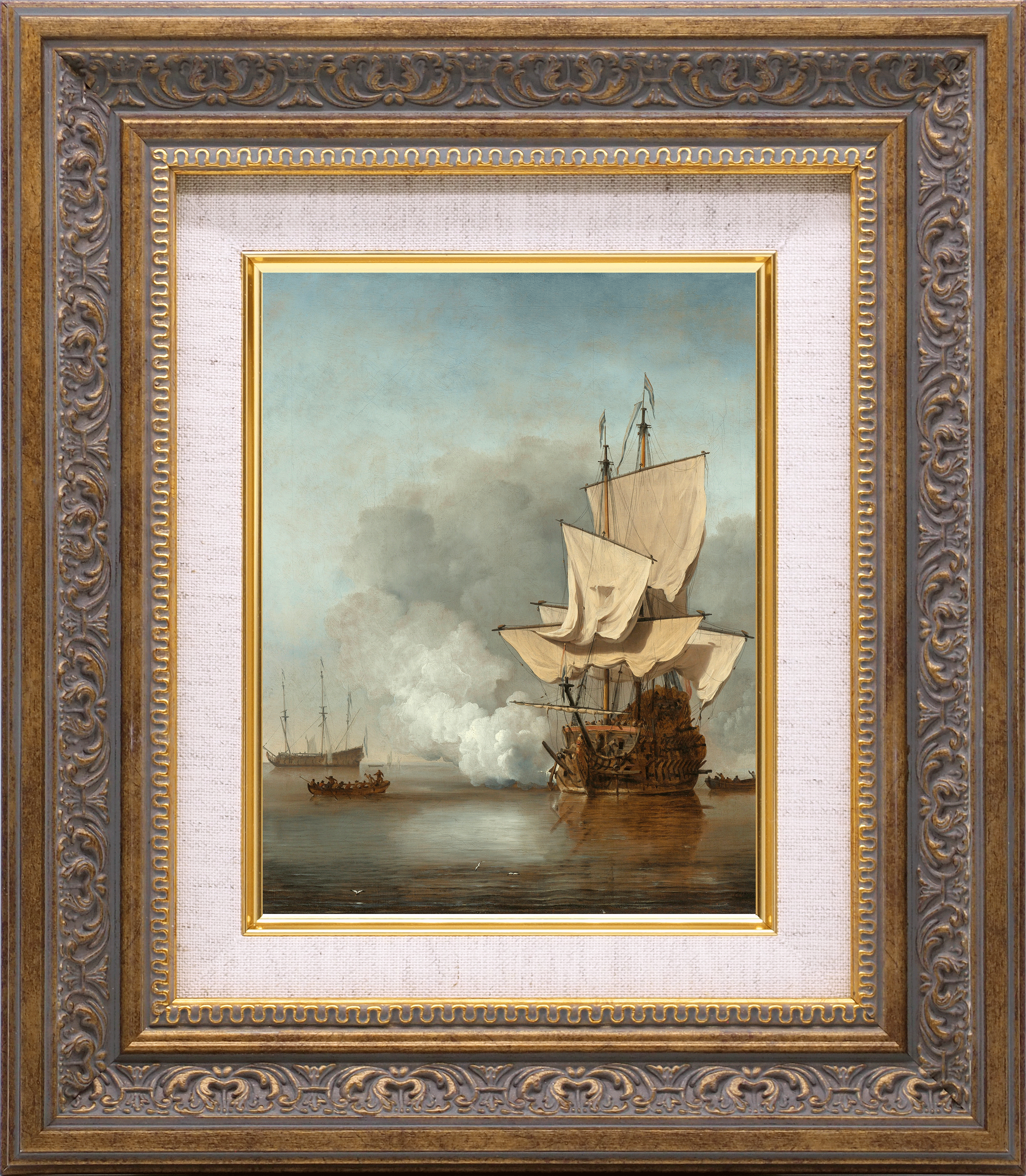 写真用額縁 9614/オレンジ 2Lサイズ（178×128mm） 前面UVカット