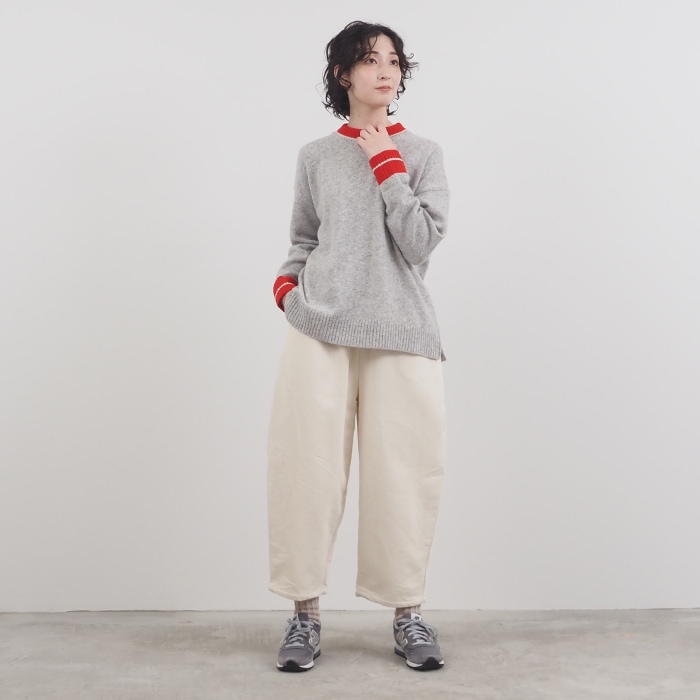 NARU(ナル) オリジナルデニム裏起毛 エッグパンツ 656817 | BOTTOMS