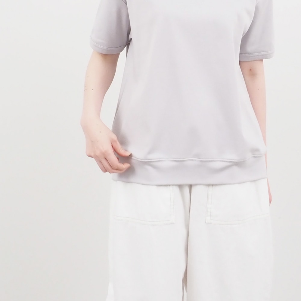 NARU(ナル) スビンプラチナムスムース クルーネックT「Maiden-メイデン