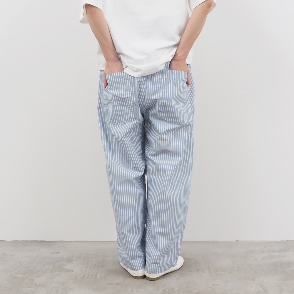 NARU(ナル) サマームラデニムストライプ ノッポパンツ 662817