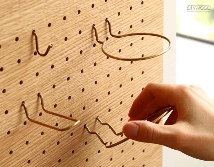 アマブロ ペグシリーズ ペグウォール ≪Lサイズ/ウォールナット