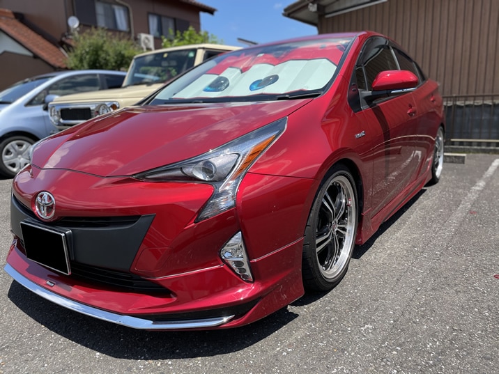 プリウス50系専用 フロントスポイラー モデリスタ(UP-GRADE STYLE)を