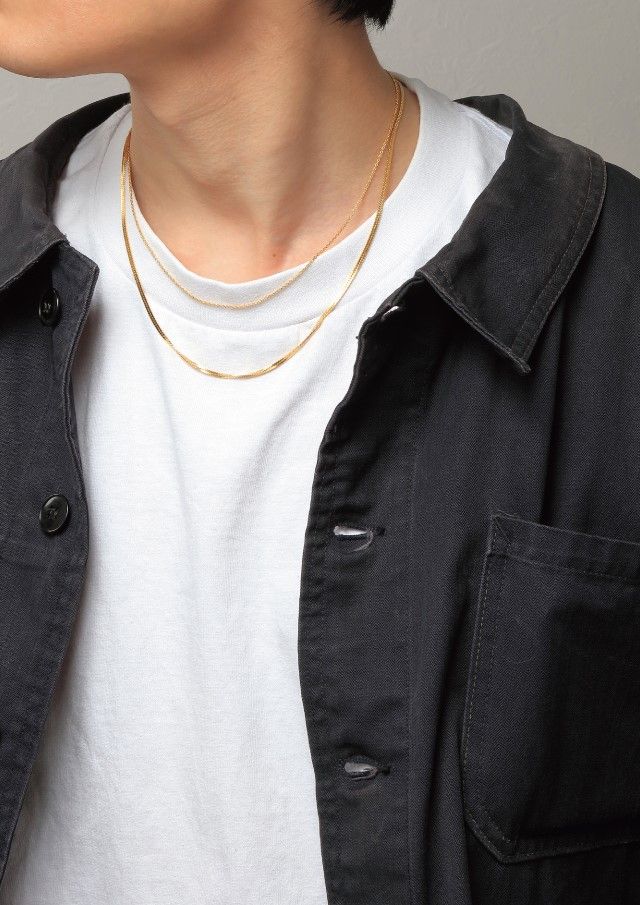 ゴールドチェーンITEM特集｜シルバージュエリー＆レザーアイテム