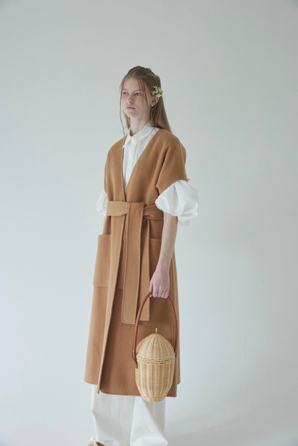 St.cecilia リバーウールロングジレ – GIRLISH