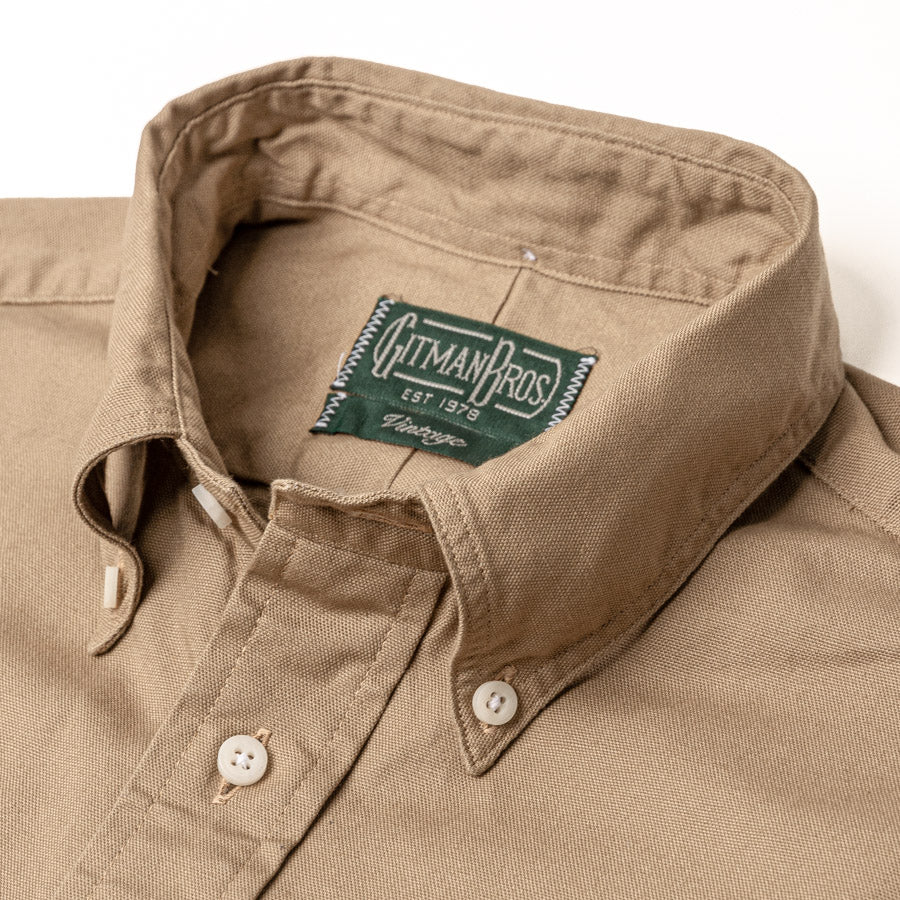 Gitman Vintage Toast Overdye Oxford Shirt