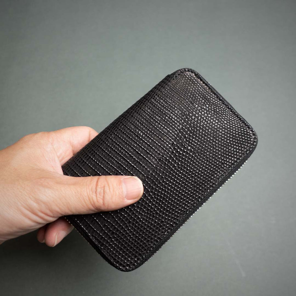 ITTI財布 CRISTY SMART MID WLT .5 /KUROZAN LIZARD – GOOD4THREE
