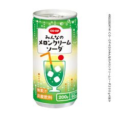 CO・OP みんなのメロンクリームソーダ 200g｜商品情報｜コープ
