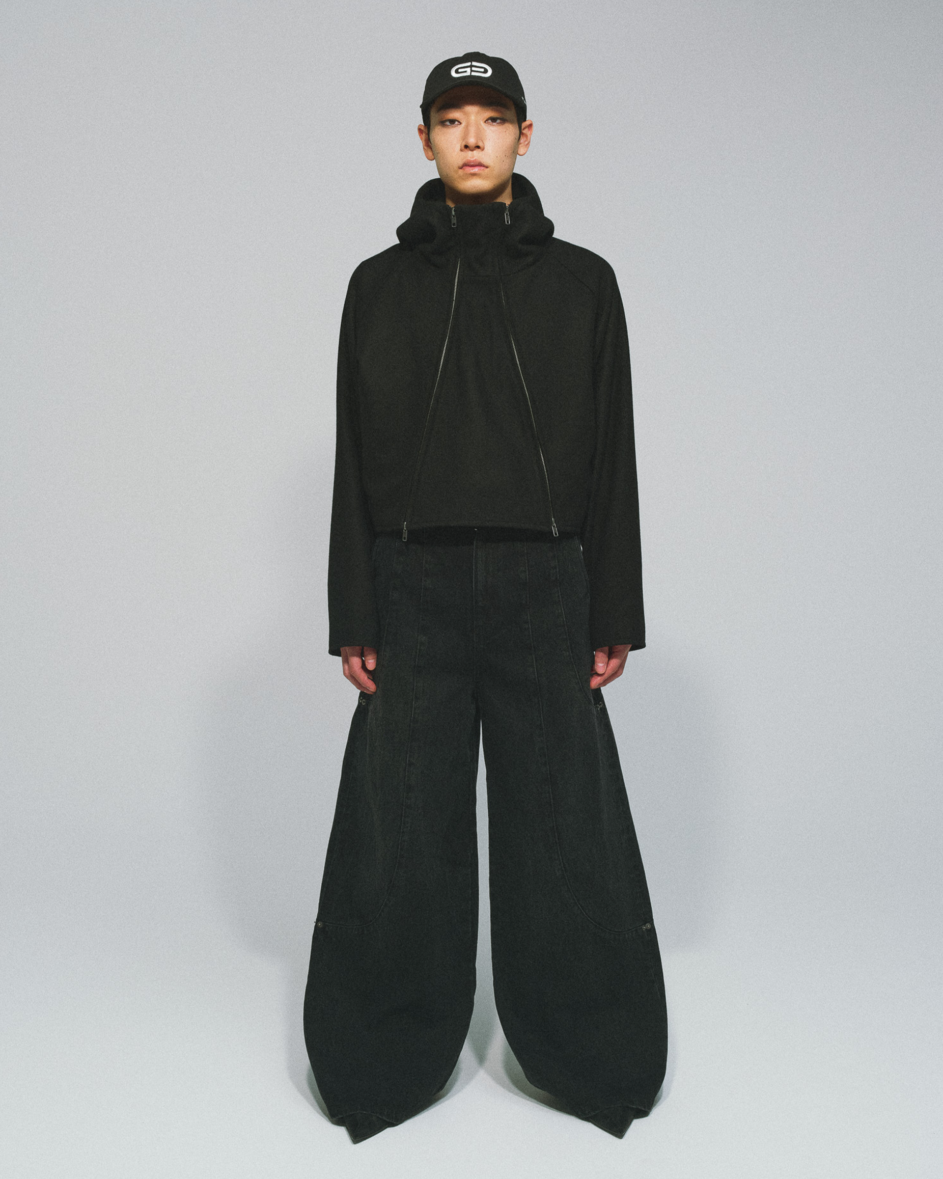 TUCK WIDE DENIM PANTS – GOAT ESSENCE