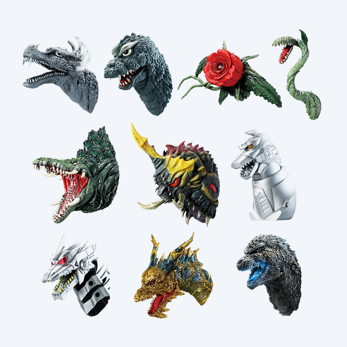Godzilla Monster Head Ichibansho Blind Box Magnet (Godzilla 70th Anniv