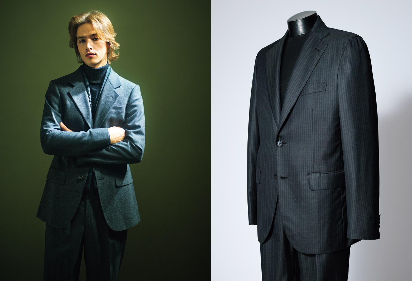 ポイントは肩！ アルマーニ、ブリオーニ…大人に相応しいスーツとは