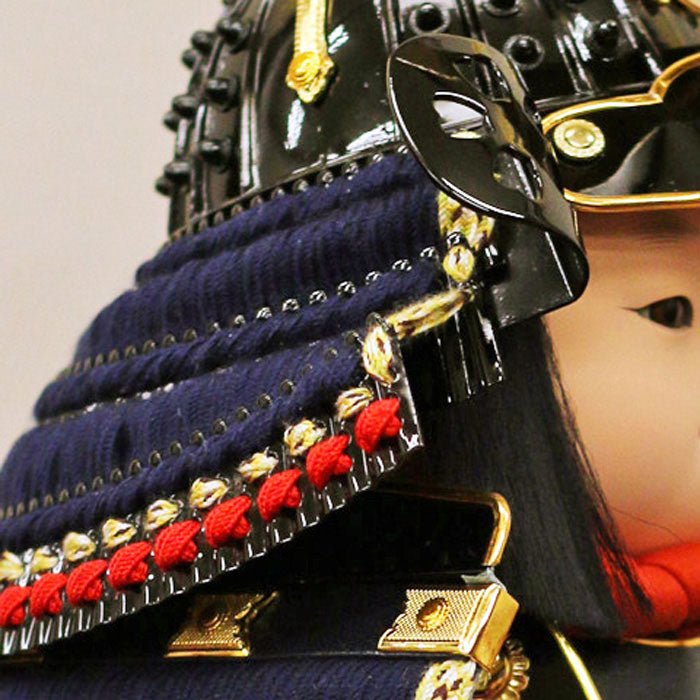 横幅45cm｜子供大将飾り 武将 伊達政宗｜五月人形 ｜凛々しい表情 ｜お