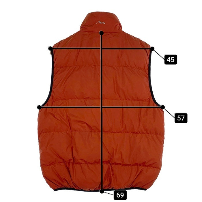 L.L.Bean OUTDOORS エルエルビーン ナイロン ダウンベスト オレンジ