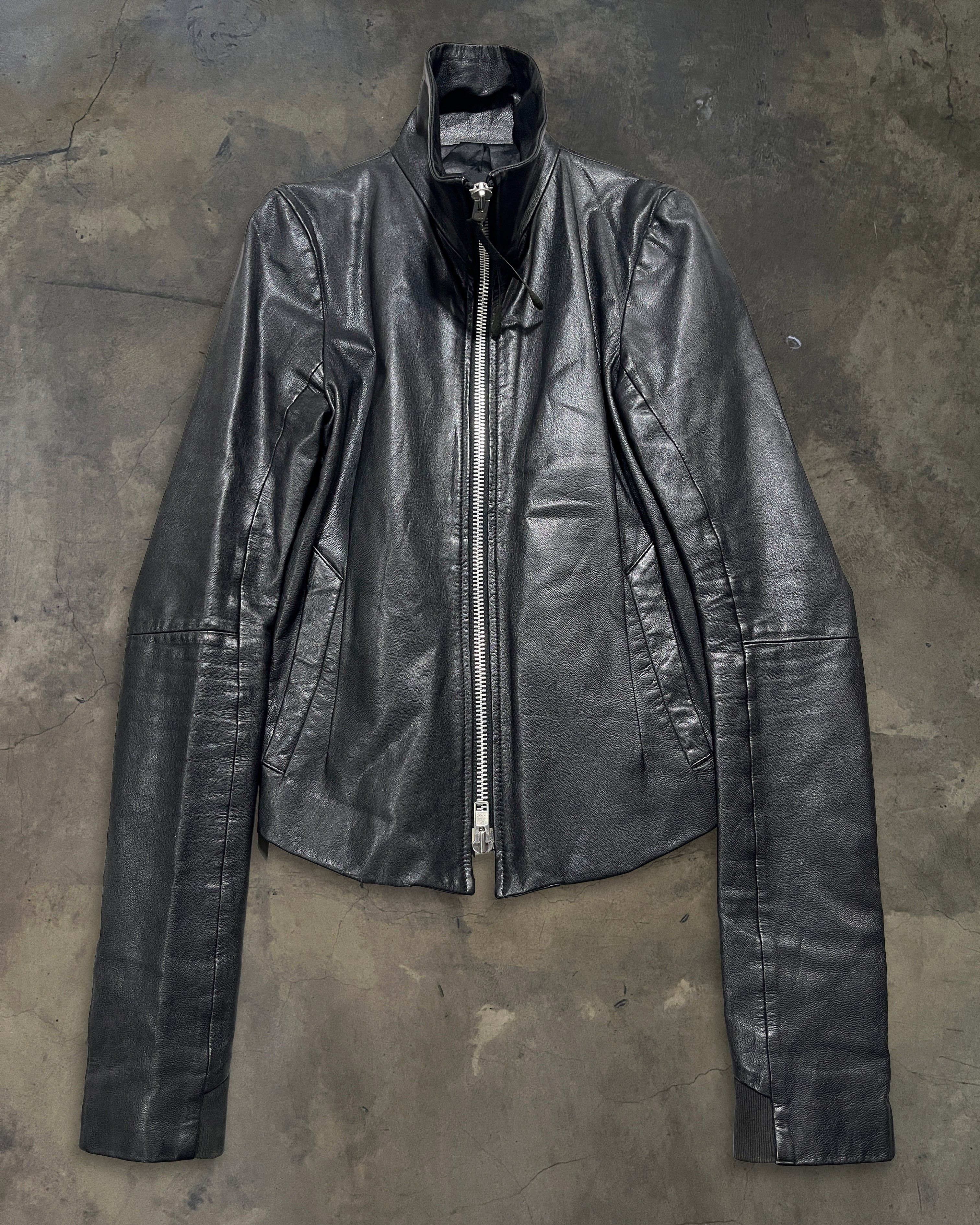 EKAM lamb leather jacket archive