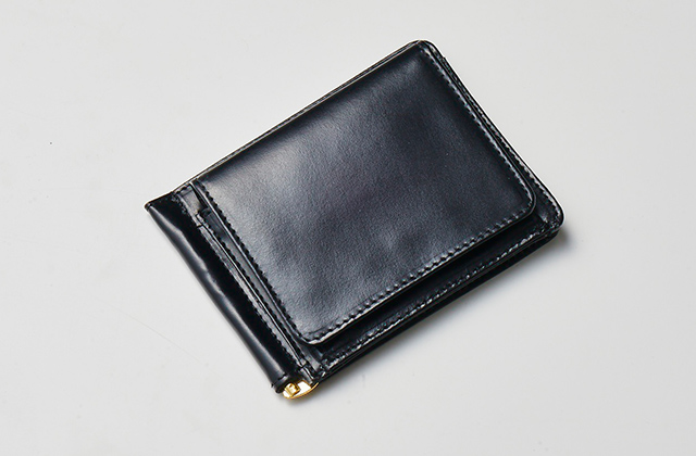 グレンロイヤルの定番財布「マネークリップ」 - ブライドルレザーの