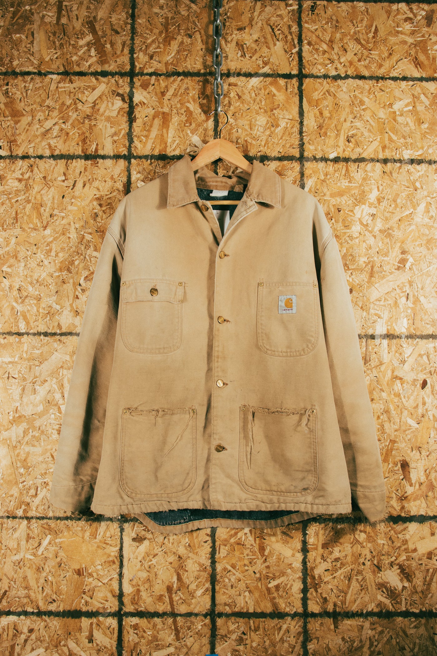 Vintage 80s Carhartt Union Made Lined Chore Jacket – Grateful Threads