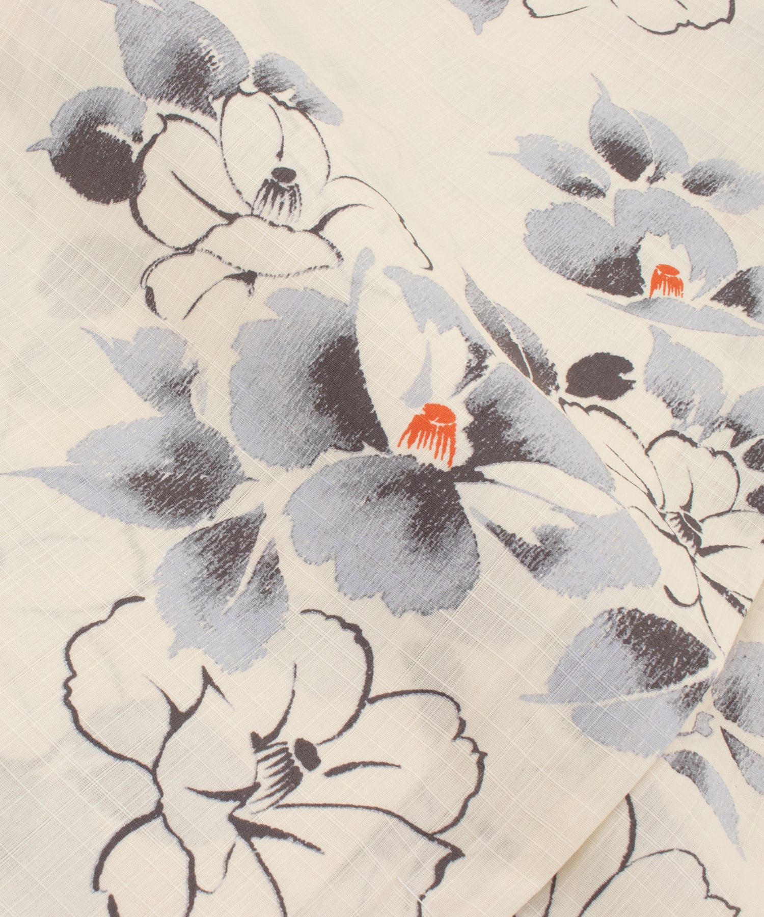 こだわり浴衣5点セット (浴衣/帯/下駄/腰紐/着付け冊子) 変わり織生地