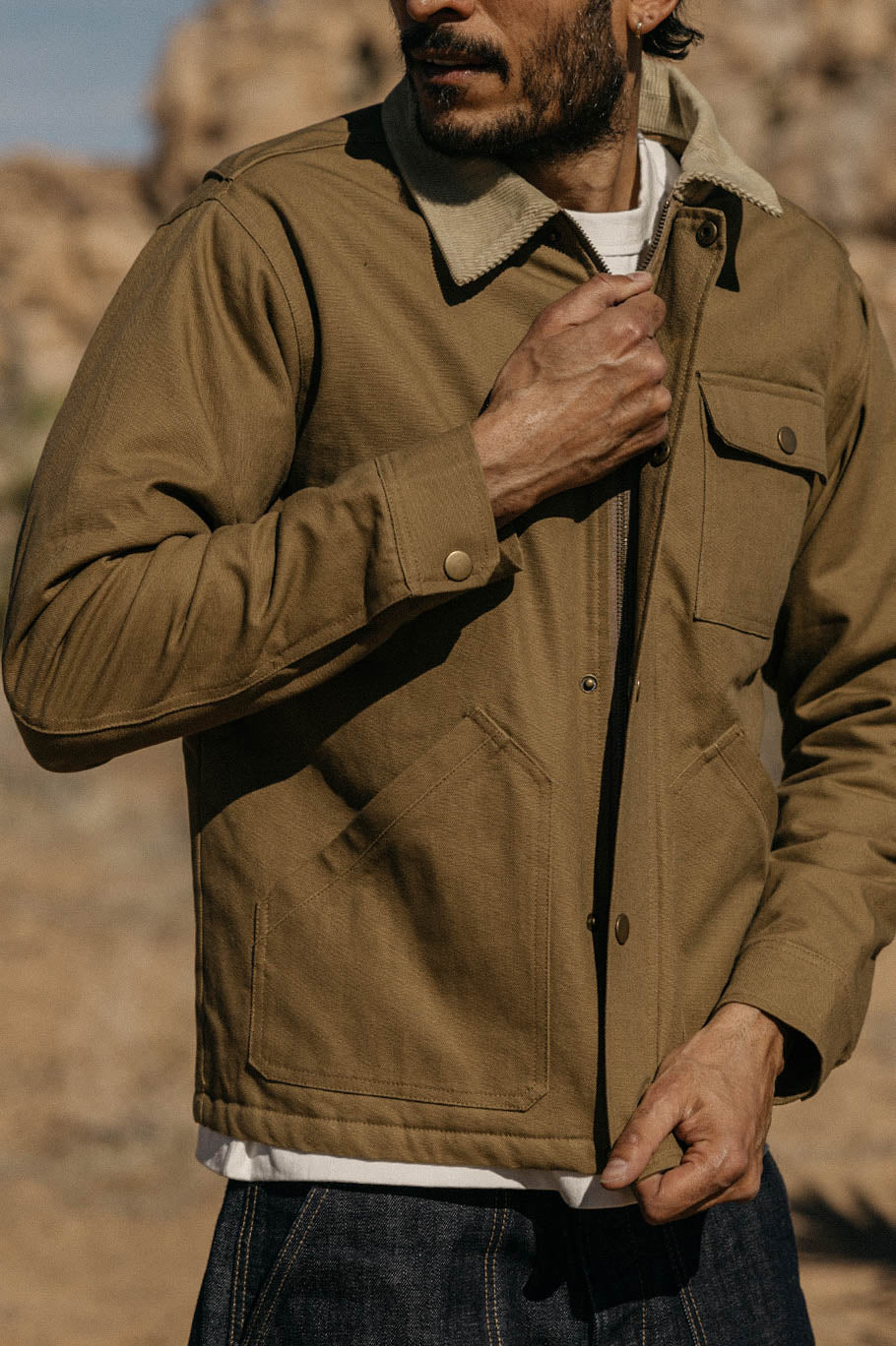 Johnny Canvas Jacket – Grady + James