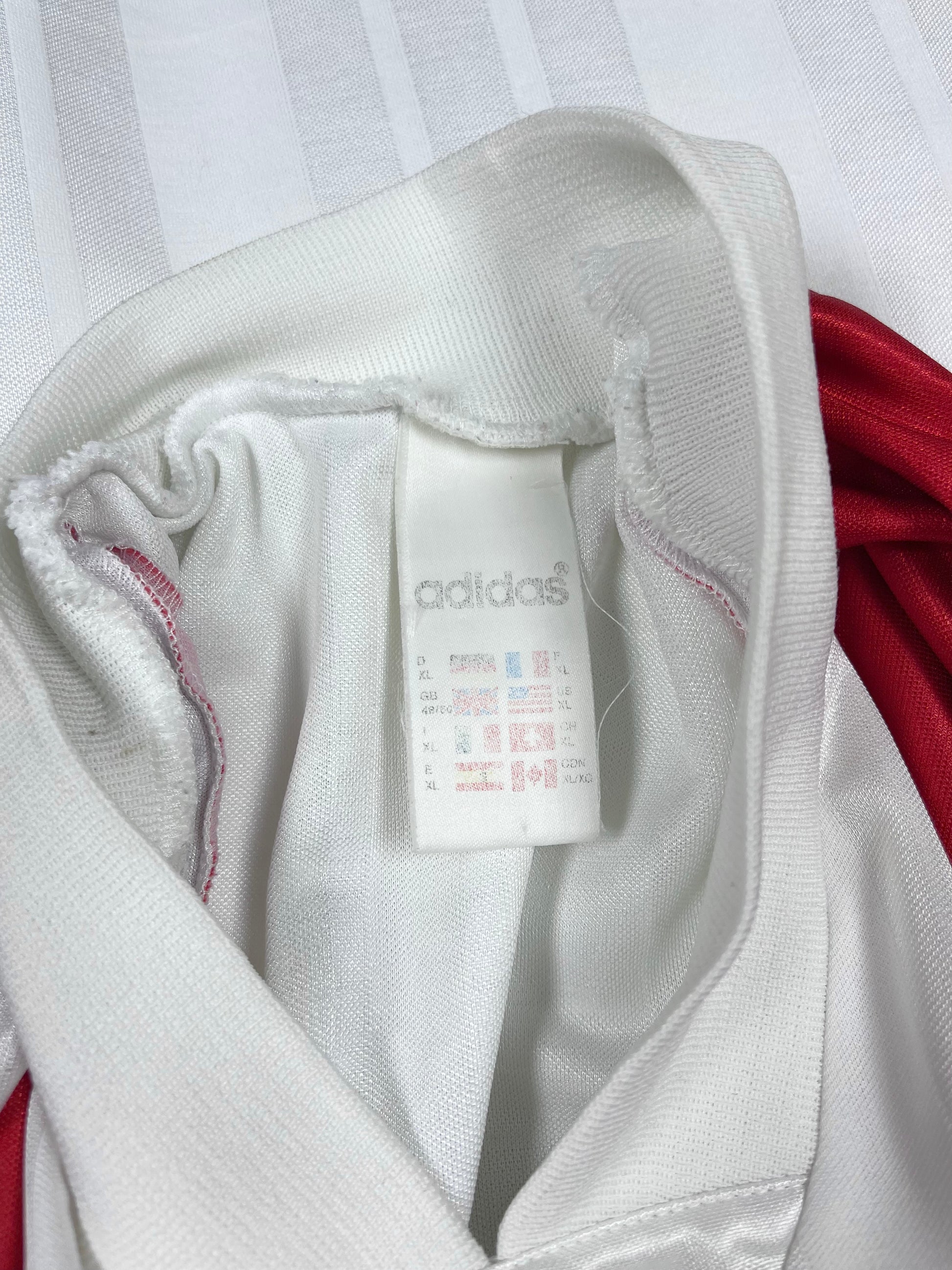 Vintage Hamburg Hamburger SV HSV Adidas Equipment 1992 - 1993