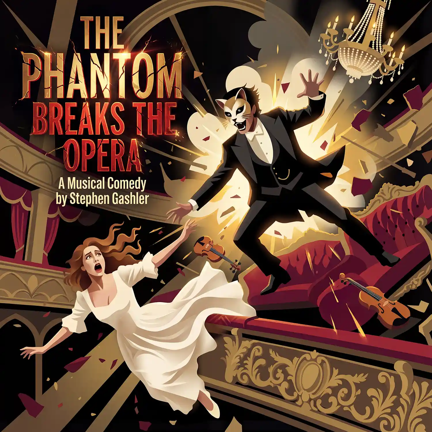 The Phantom Breaks the Opera