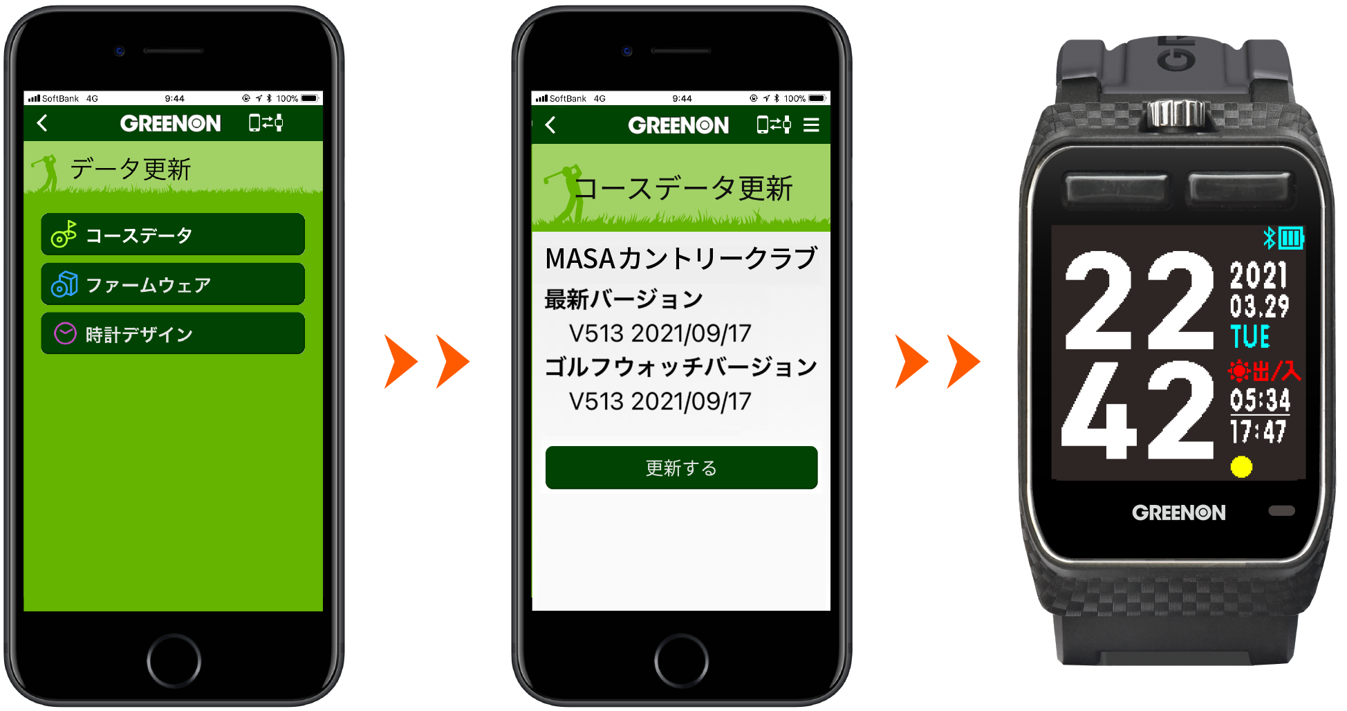 ザ・ゴルフウォッチ ジール – THE GOLF WATCH ZEAL | GREENON