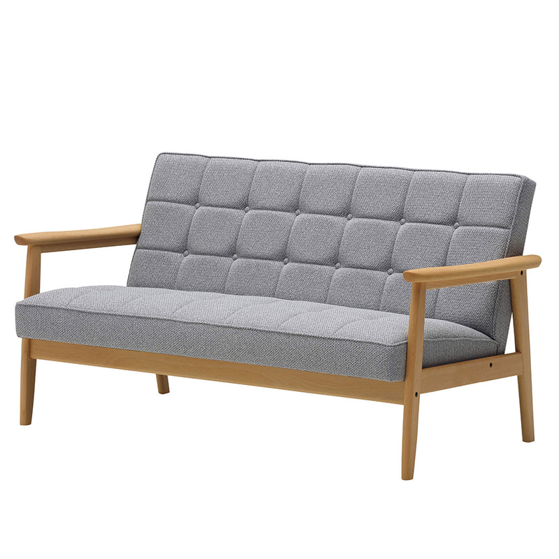 カリモク60【正規販売店】 Kチェア 2シーター ミストグレー | 北欧家具