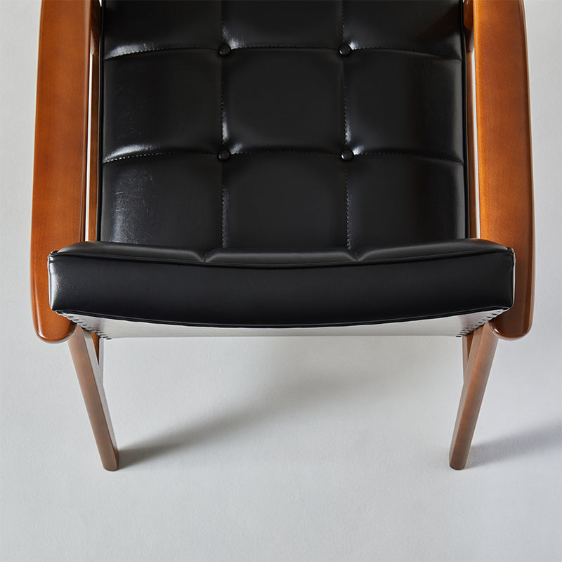 カリモク60【正規販売店】 Kチェア 1シーター スタンダードブラック