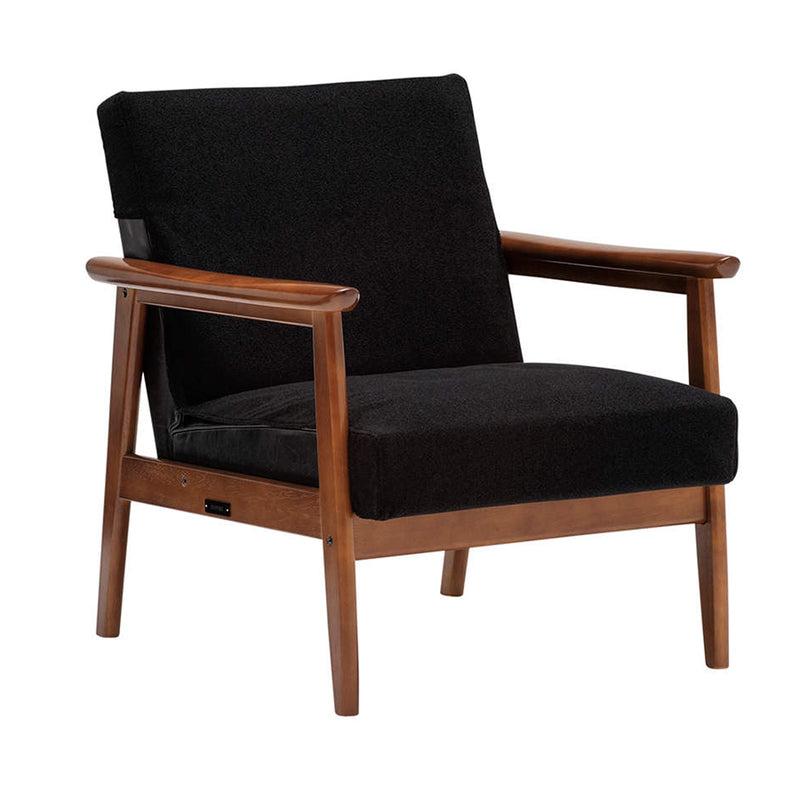 カリモク60【正規販売店】 Kチェア用カバー クリンプモケットブラック