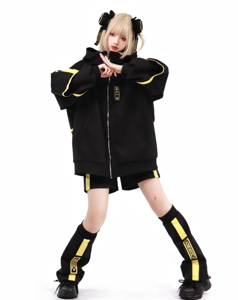 ☆即納☆雷鳴 堕天使界隈 リフレクタージャージパーカー – 個性的な