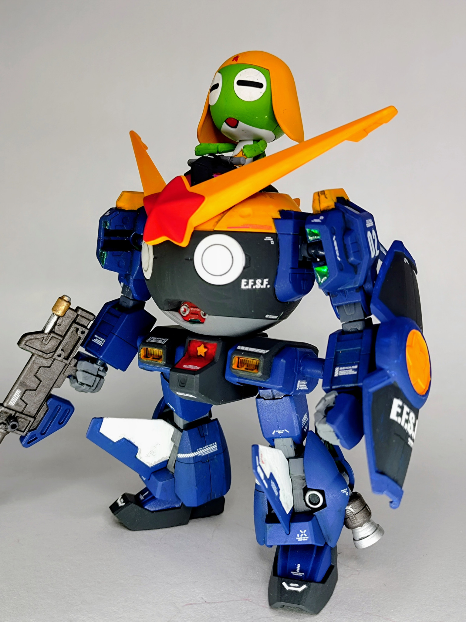 K66 Mk-2 ケロロロボMk-Ⅱ（ティターンズカラー）｜@redcheekさんの