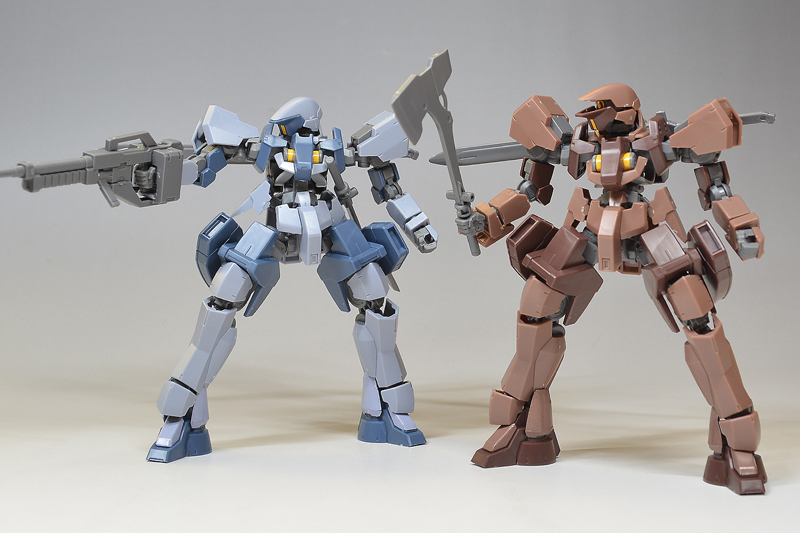 HG グレイズ(地上戦仕様) ツインセット レビュー | ガンダムブログ