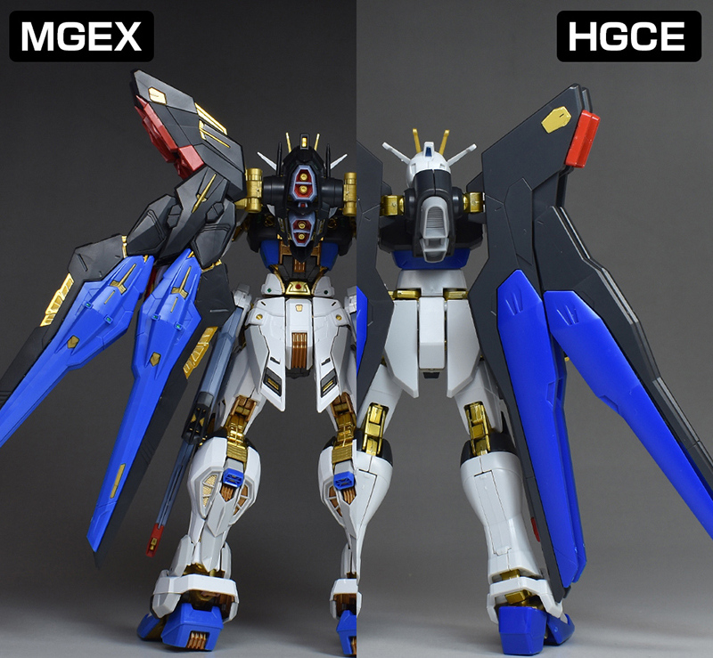 MGEX ストライクフリーダムガンダム レビュー（外装、可動、武装編