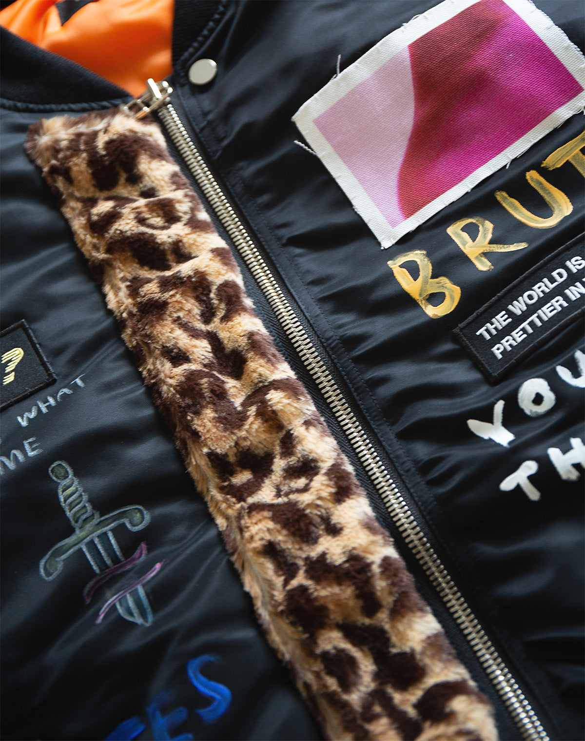 MA-1 GUERRILA RADIO / Black – guernika official online shop