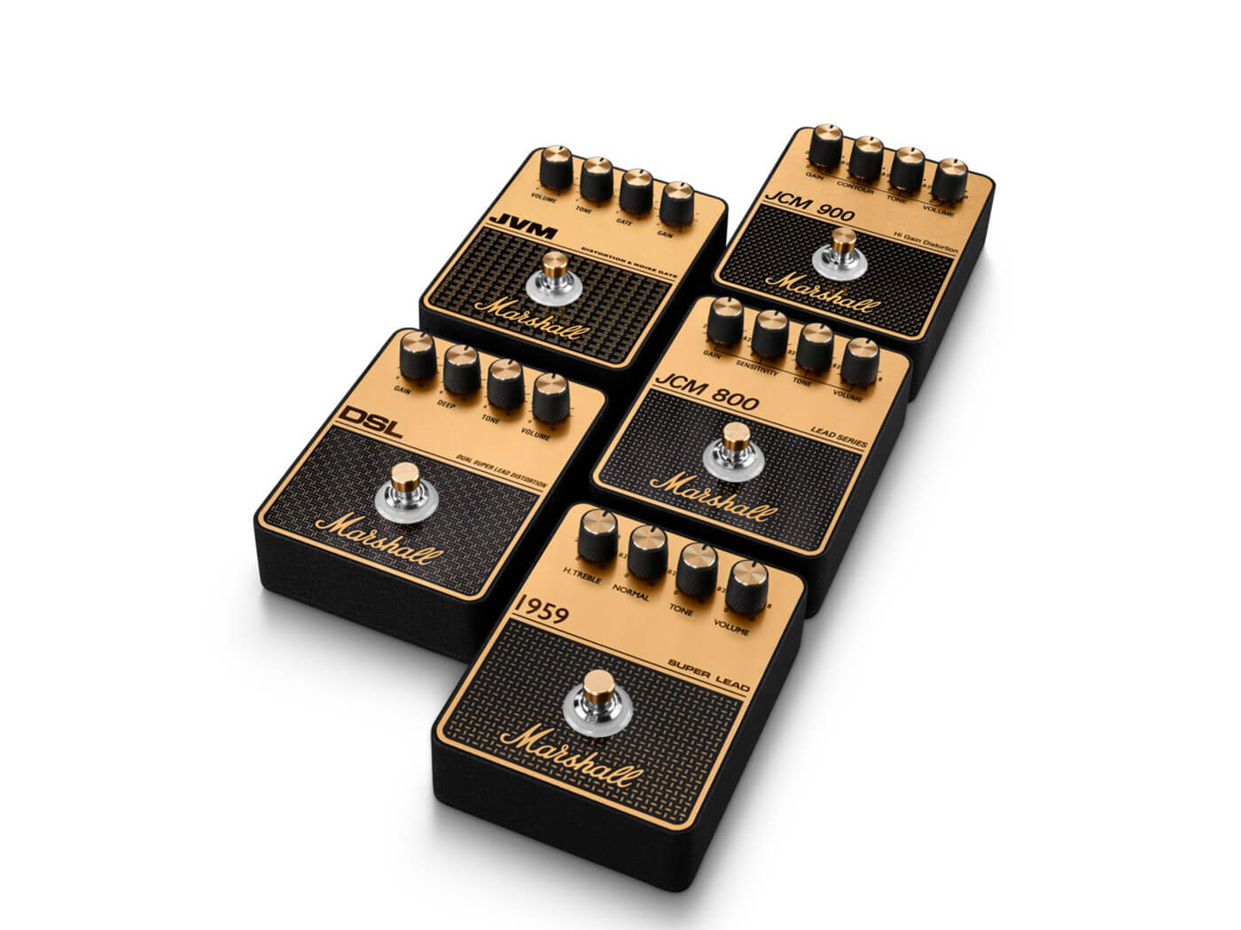 Marshall's Overdrive Pedals Collection recreates its most iconic amps