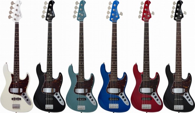 エレキベース】Bacchus Globalシリーズに3種の弦長(スケール