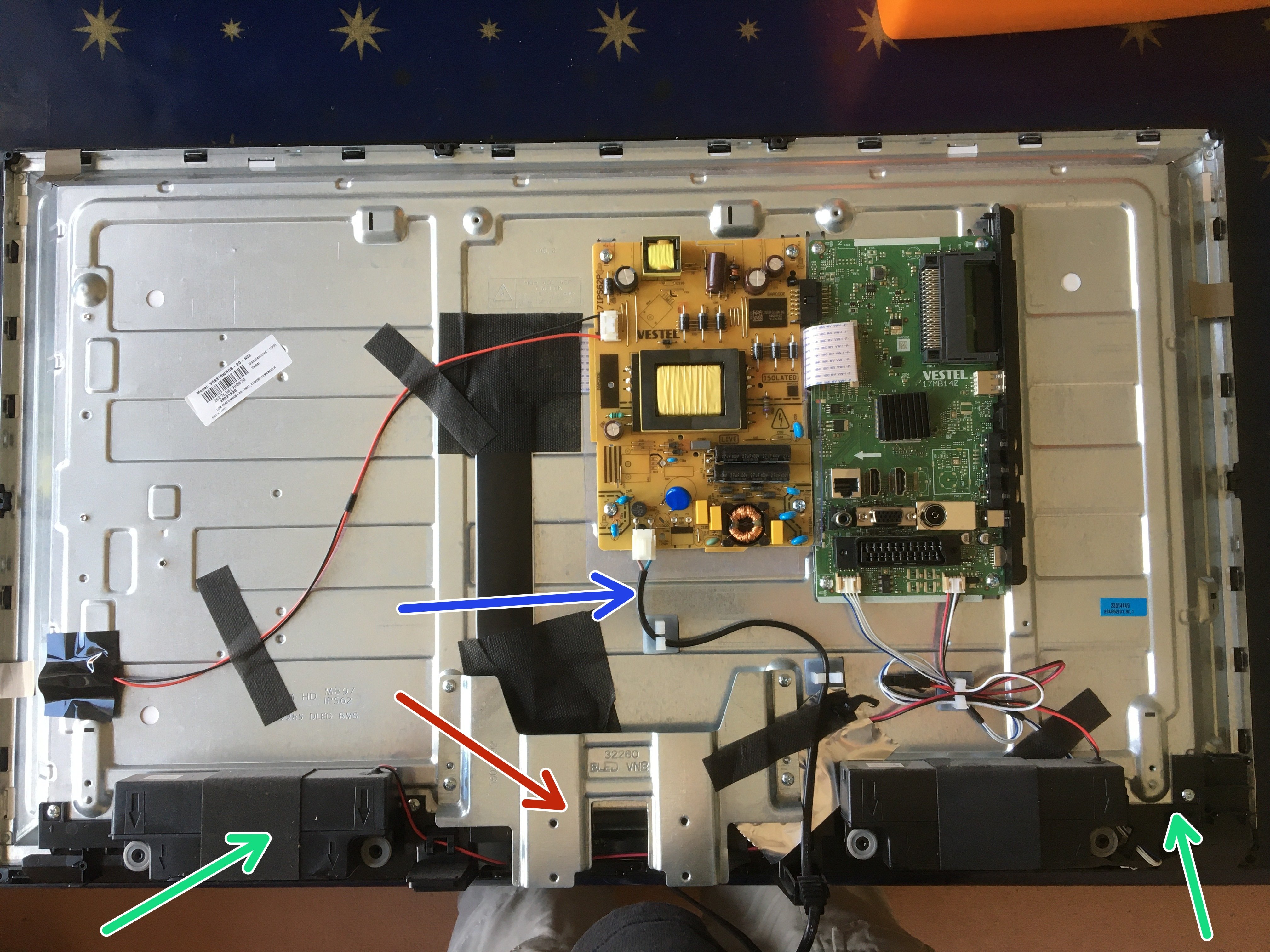 Panasonic TV tx-32e302b led backlight strips Replacement - iFixit