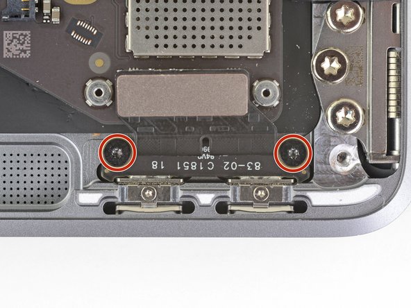 MacBook Air 13インチ Retina Display Late 2018 USB-Cボードの交換