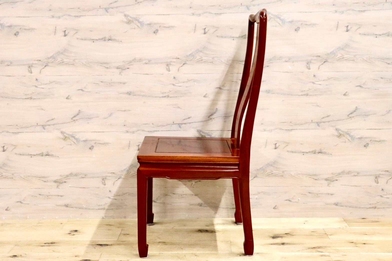 GMHK521A○唐木家具 ダイニングチェア 食卓椅子 アームチェア 花梨材