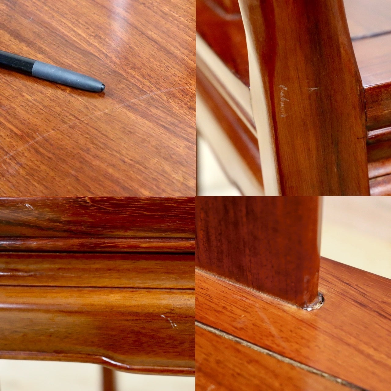 GMHK521A○唐木家具 ダイニングチェア 食卓椅子 アームチェア 花梨材