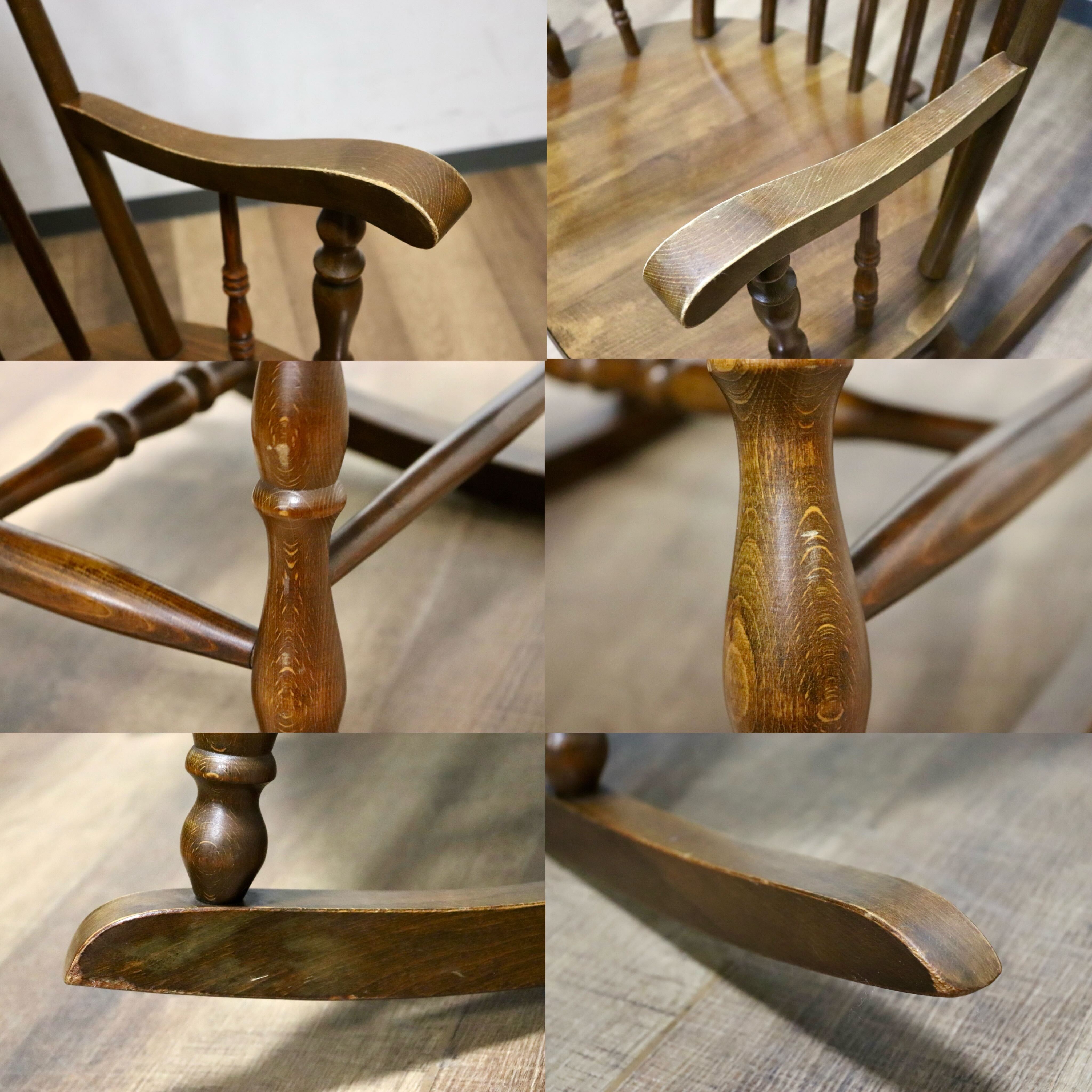 GMHN153○柏木工 / KASHIWA ロッキングチェア 揺り椅子 アームチェア