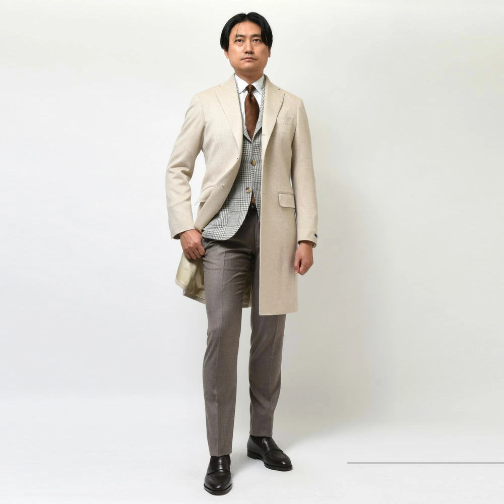 正統派の極上カシミアコートです！guji(MADE BY RING JACKET) コート1