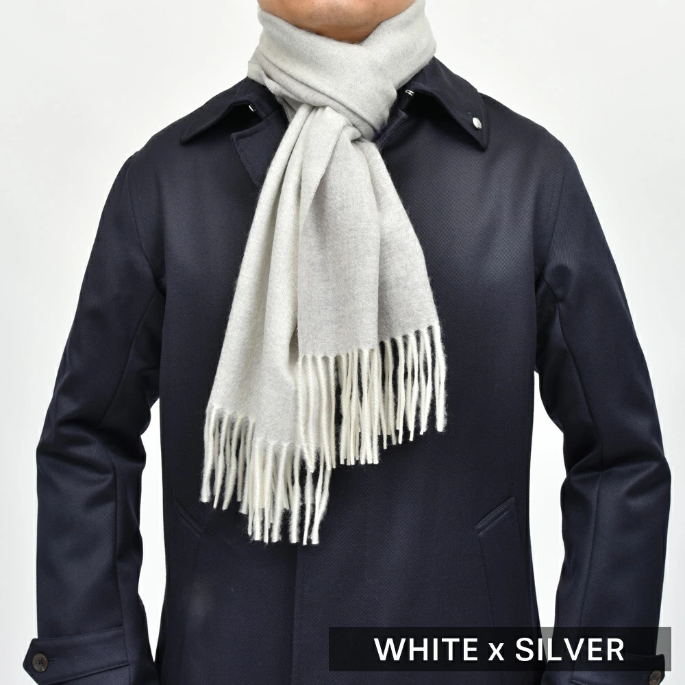 首元に極上を！BEGG X CO(ベグアンドコー) カシミアストール2型